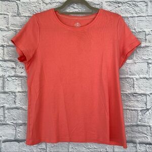 St. John’s Bay essential short sleeve crewneck tee women petite large
